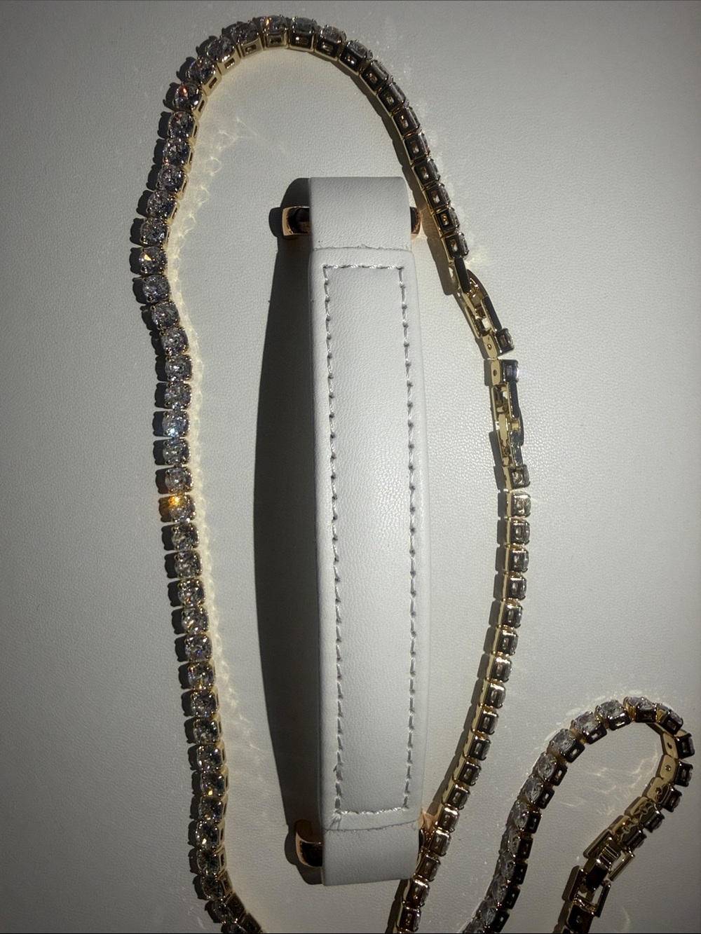 Gold Tennis Bracelet with Clear Cubic Zirconia - Women Jewelry